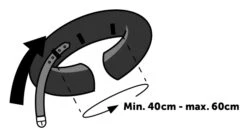 Flamingo Opblaasbare Hondenkraag Gofi L -ROYAL Voer Winkel 03b04215c17c722d59fb8167d46835838f6cd4334d30b11edbc51ce496c6b2af