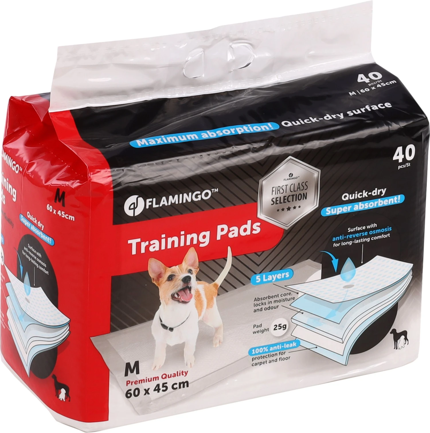 Flamingo Trainingsmat Premium Zindi M 40st 60x45cm 3 Flamingo Trainingsmat Premium Zindi M 40st 60x45cm