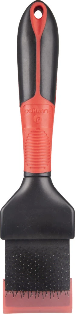 Flamingo Slickerborstel Zacht+handv 2in1 S 9 Flamingo Slickerborstel Zacht+handv 2in1 S -ROYAL Voer Winkel 238eac1b9b73de96b60c902ea6f5477108abfd7d5c0458860b7f9a52e51a690c