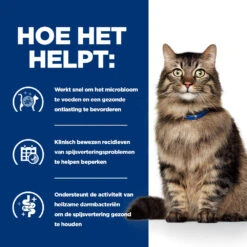 Hill's Hill’s Prescription Diet Gastrointestinal Biome Kattenvoer Met Kip 3kg 12 Hill's Hill’s Prescription Diet Gastrointestinal Biome Kattenvoer Met Kip 3kg -ROYAL Voer Winkel 52742042084 3 NL