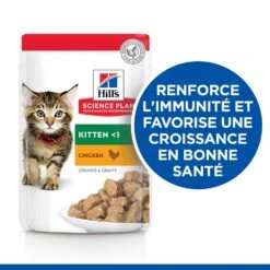 Hill's Hill’s Kitten Classic Selection Multipack Kip 12x85g -ROYAL Voer Winkel 52742211503 2 science plan chaton sachet repas pack mixte poulet poisson