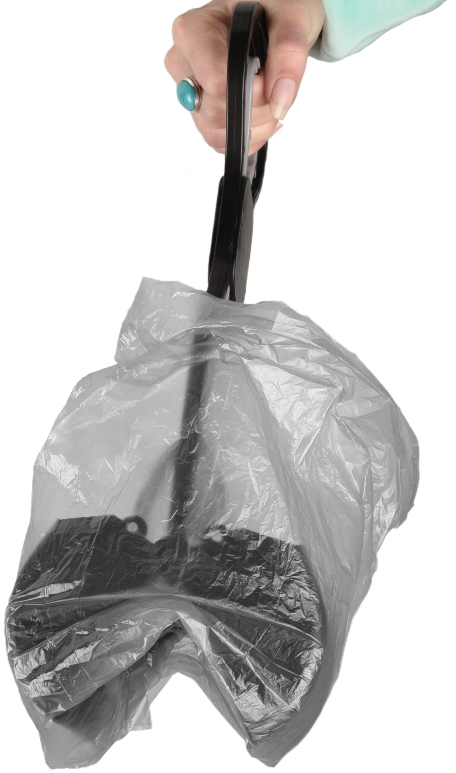 Flamingo Poepschep Easy Scoop Zwart/grijs M 12x10x36,5cm 6 Flamingo Poepschep Easy Scoop Zwart/grijs M 12x10x36,5cm - Afbeelding 4