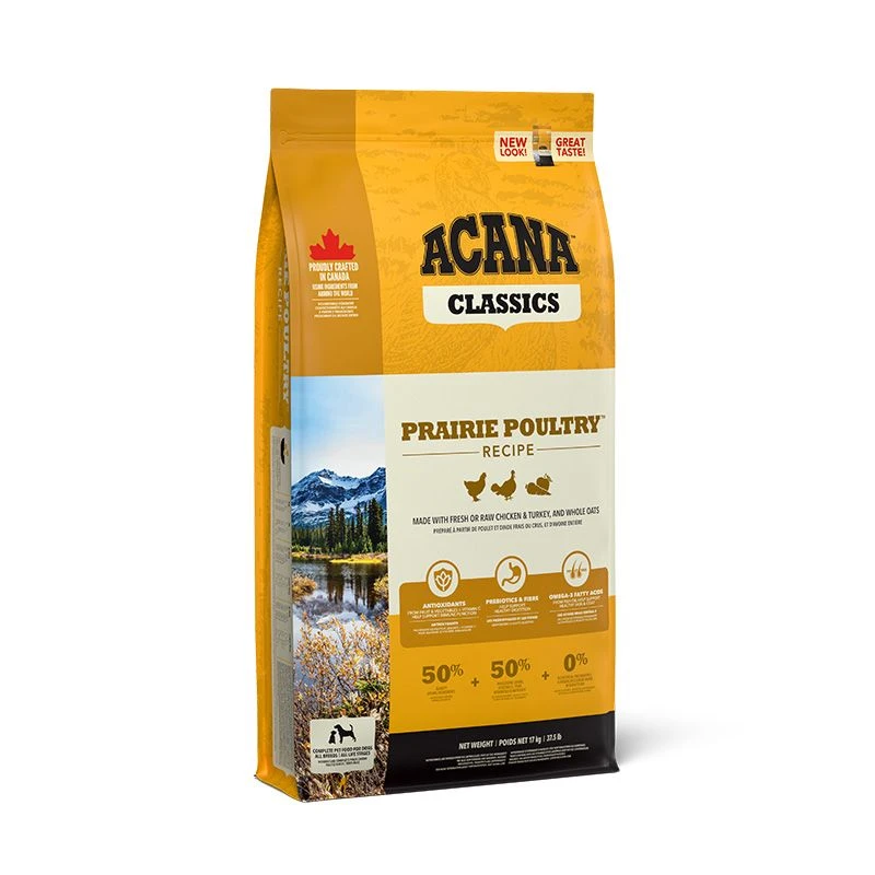 Acana Classics Prairie Poultry Hond 11,4kg 3 Acana Classics Prairie Poultry Hond 11,4kg