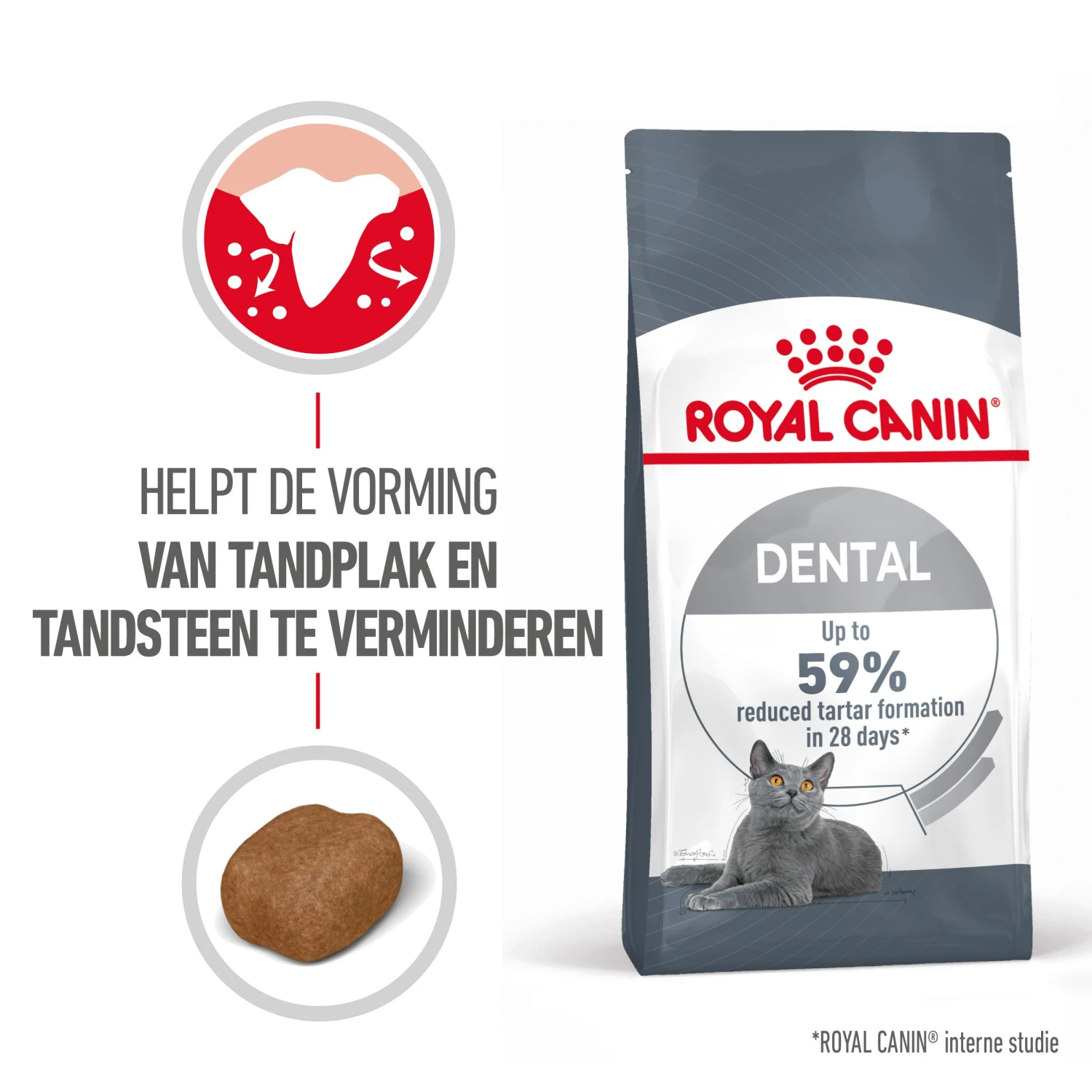 Royal Canin Dental Care Kattenvoer 1,5kg 4 Royal Canin Dental Care Kattenvoer 1,5kg - Afbeelding 2