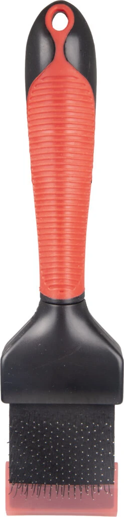 Flamingo Slickerborstel Zacht+handv 2in1 S 8 Flamingo Slickerborstel Zacht+handv 2in1 S -ROYAL Voer Winkel a623abe0fed32a61640d0003da375f3d4844738f88c44aab7ec9f7df236a63b5