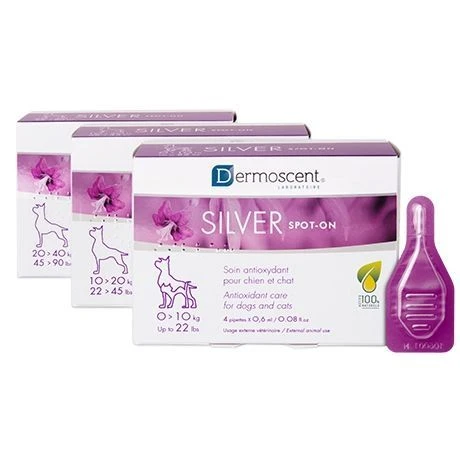 Dermoscent Silver Spot On Dog 20-40kg 4pip 3 Dermoscent Silver Spot On Dog 20-40kg 4pip
