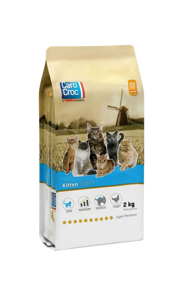Carocroc 33/19 Kitten - Kattenvoer - 2 Kg 3 Carocroc 33/19 Kitten - Kattenvoer - 2 Kg