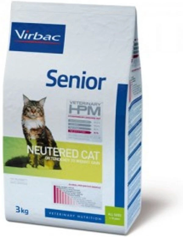 Virbac Veterinary Hpm Senior Neutered - Kattenvoer - 7kg 3 Virbac Veterinary Hpm Senior Neutered - Kattenvoer - 7kg