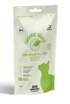 SPECIFIC BIO Organic Treats Voor Katten 8x50g