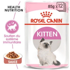 Royal Canin Kitten In Gravy Kat 12x 85g -ROYAL Voer Winkel royal canin kitten sauce pour chaton royal canin 3